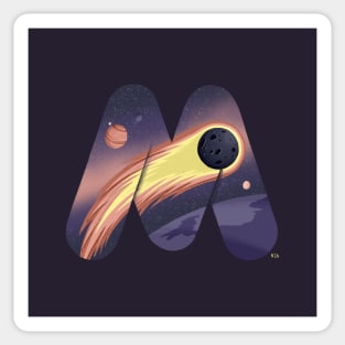 Meteorite Sticker